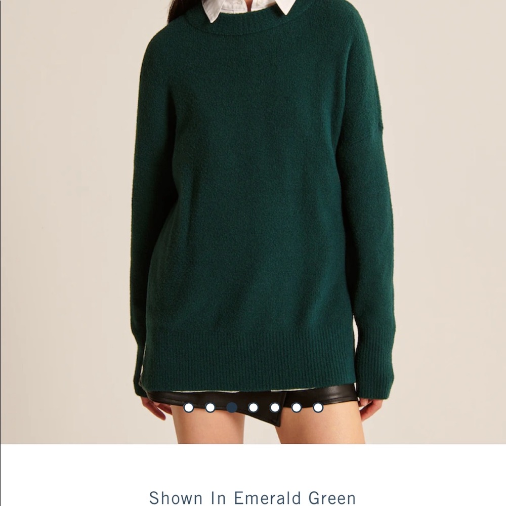 Abercrombie DreamLush Oversized Legging Friendly Crew Sweater